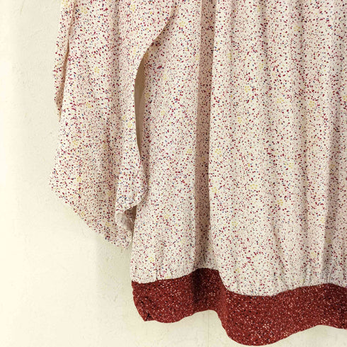 ツモリチサト TSUMORI CHISATO 総柄七分袖ブラウス レディース JPN:2