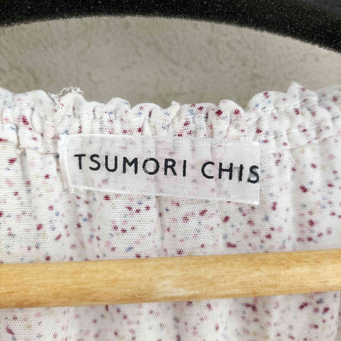 ツモリチサト TSUMORI CHISATO 総柄七分袖ブラウス レディース JPN:2