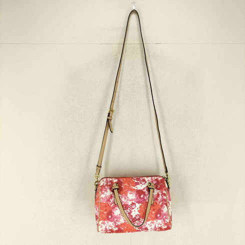 コーチ COACH 総柄オールレザーショルダーバッグ レディース