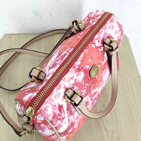 コーチ COACH 総柄オールレザーショルダーバッグ レディース