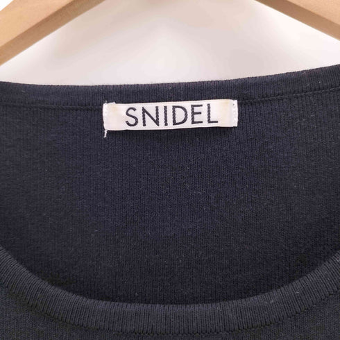 スナイデル snidel 19SS トレンチ ドッキング ニット ワンピース レディース JPN:0