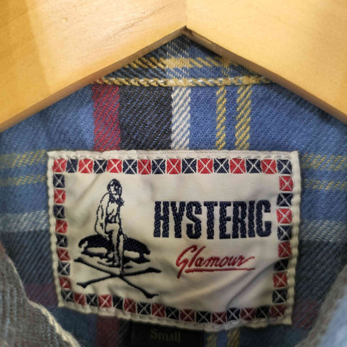 ヒステリックグラマー HYSTERIC GLAMOUR 両フラップ フランネルシャツ メンズ import:S