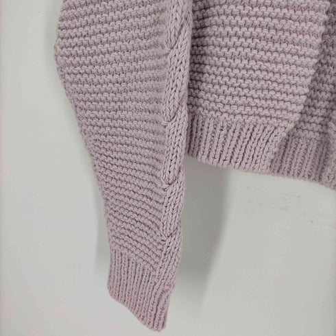 シティショップ CITYSHOP バルキーケーブルニットカーディガン レディース