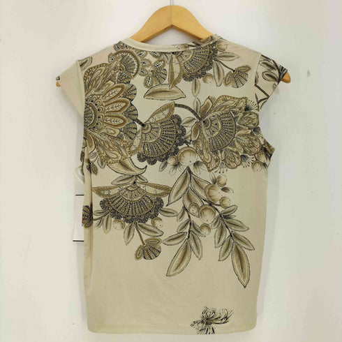 マックスマーラ MAX MARA 銀タグ 花柄 タンクトップ レディース import:S