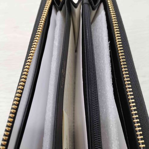 ケイトスペードニューヨーク kate spade NEW YORK フロントロゴ チェック長財布 レディース