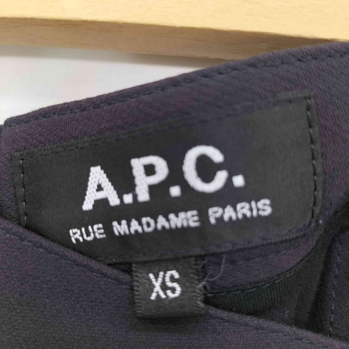 アーペーセー A.P.C. レーヨン サイドジップ スカート レディース import:XS