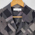 エトセンス ETHOSENS Bias pattern short sleeve shirt バイアス パターン オープンカラーシャツ メンズ