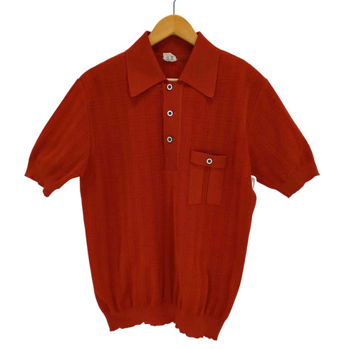 TREVIRA ニットポロシャツ メンズ