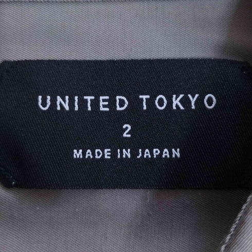 ユナイテッドトウキョウ UNITED TOKYO COLDキュプラカットオフシャツ メンズ JPN:2
