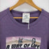 LEFT FIELD USA製 ラグランプリントTシャツ メンズ import:S