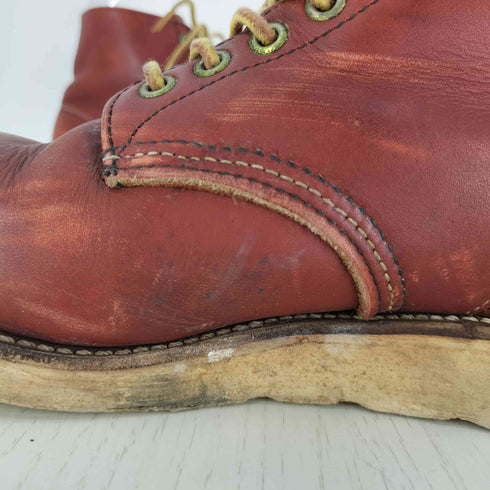 レッドウィング RED WING USA製 半 犬タグ Irish Setter アイリッシュセッター レザーブーツ メンズ 8D