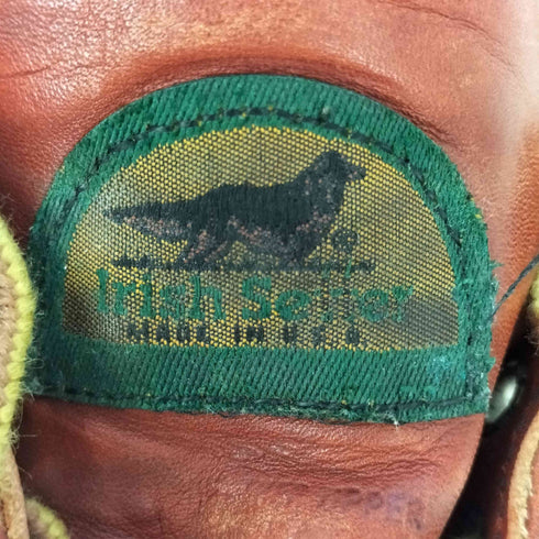 レッドウィング RED WING USA製 半 犬タグ Irish Setter アイリッシュセッター レザーブーツ メンズ 8D