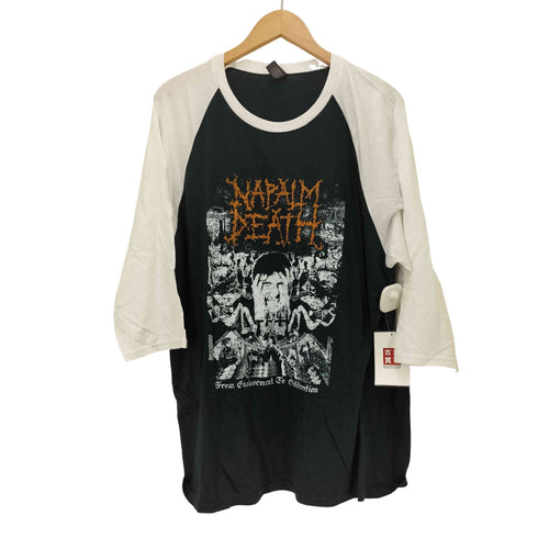 ANVILボディ バンド アートワーク ラグラン Tシャツ メンズ import:L