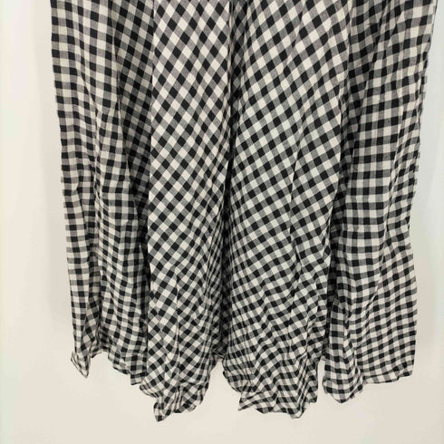 トゥービーバイアニエスベー To b. by agnes b. リネンコットン ヴィシーチェックスカート レディース EUR:38