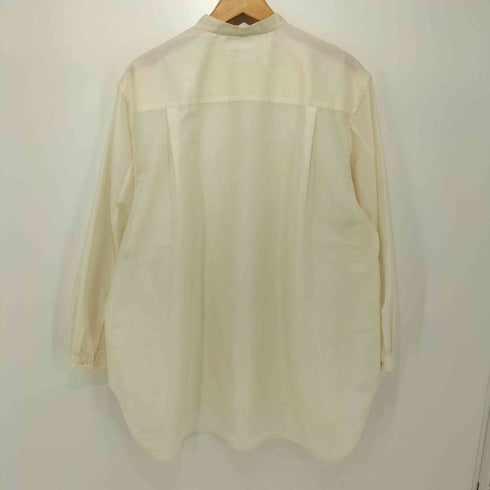 ビューティーアンドユースユナイテッドアローズ BEAUTY & YOUTH UNITED ARROWS シアー バンドカラー L/Sシャツ レディース