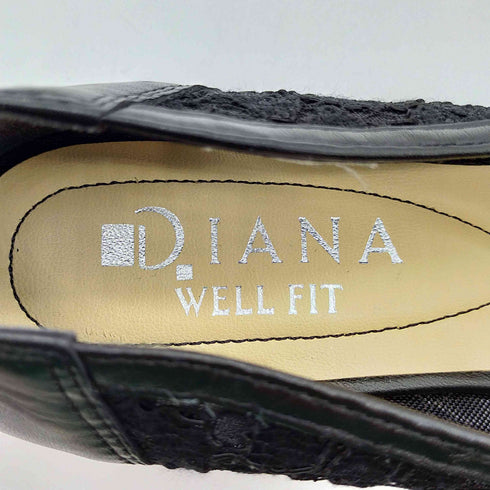 ダイアナ DIANA リボンデザイン レース パンプス レディース JPN:22