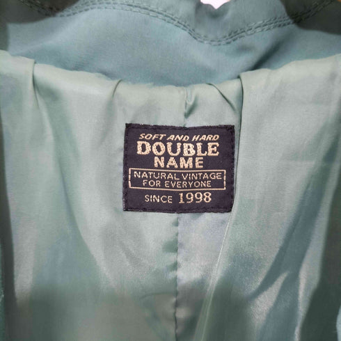 ダブルネーム DOUBLE NAME ロングトレンチコート レディース F