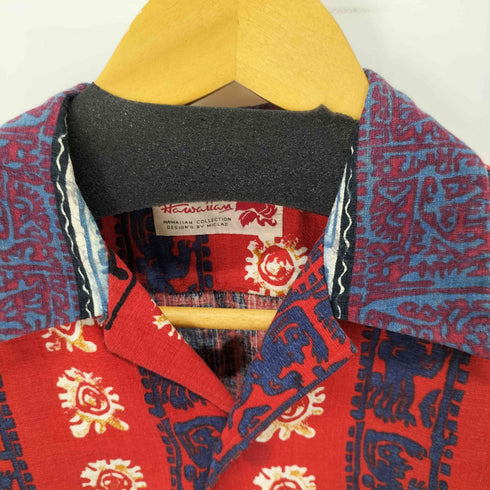 S/S 総柄開襟アロハシャツ メンズ import:L