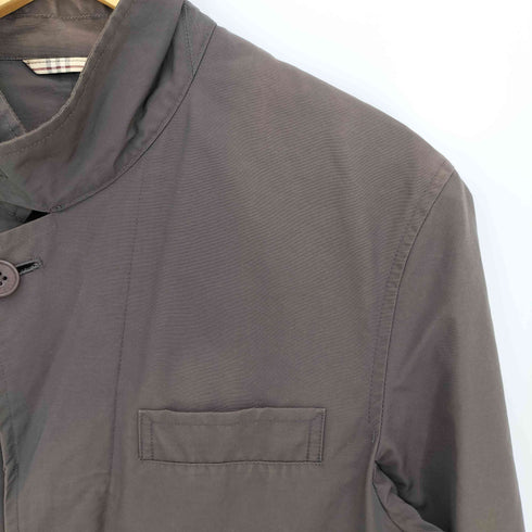 バーバリーブラックレーベル BURBERRY BLACK LABEL コットンエステル スタンドカラージャケット メンズ JPN:M