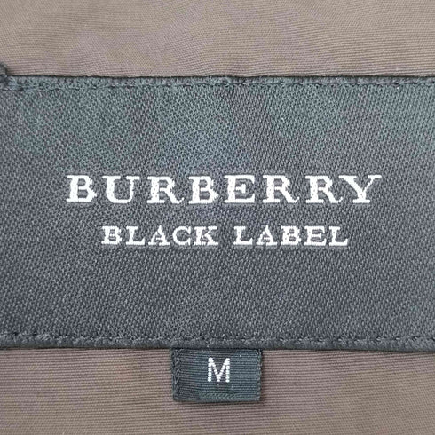 バーバリーブラックレーベル BURBERRY BLACK LABEL コットンエステル スタンドカラージャケット メンズ JPN:M