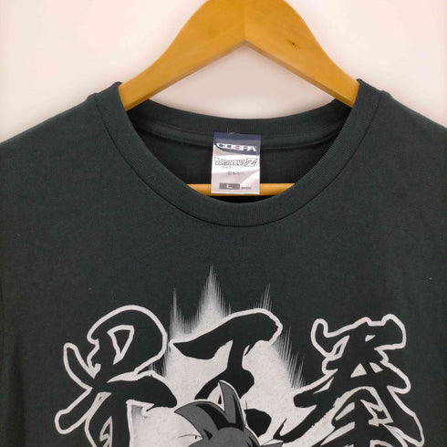 COSPA キャラクタープリントクルーネックTシャツ メンズ JPN:L