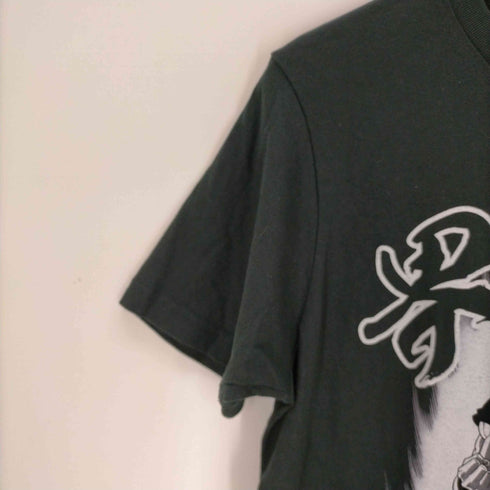 COSPA キャラクタープリントクルーネックTシャツ メンズ JPN:L