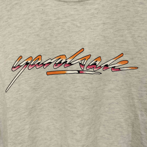 YARDS ALE Script Logo T-Shirt カットオフ クロップド リメイク Tシャツ レディース import:M