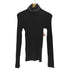 ジャンポールゴルチエ Jean Paul GAULTIER 23AW LOVE MOI Ribbed merino wool-blend jacquard turtleneck top リブ メリノウール ジャガード タートルネック ニット セーター トップス メンズ XXS