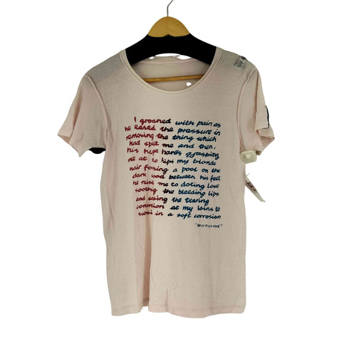 SEDITIONARIES 裏返しデザインフロントプリント S/S Tシャツ メンズ