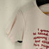 SEDITIONARIES 裏返しデザインフロントプリント S/S Tシャツ メンズ