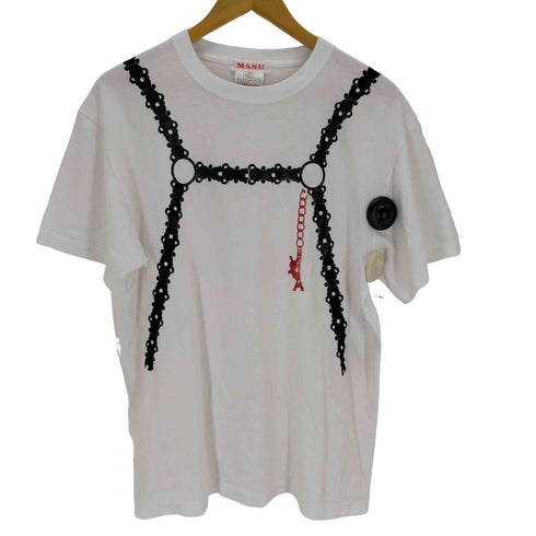 エムエーエスユー MASU FLOCKY DOLL HARNESS T-SHIRT メンズ EUR:46