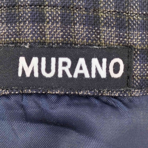 ムラーノ MURANO チェックブルゾン メンズ