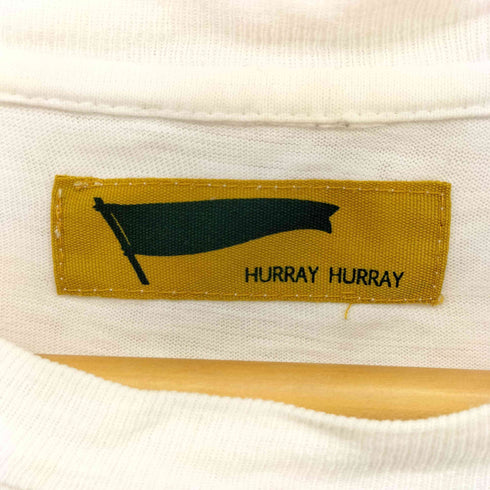 フレイフレイ HURRAY HURRAY シングルステッチ カートゥーンキャラクタープリント Tシャツ メンズ