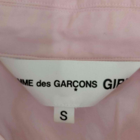 コムデギャルソンガール COMME DES GARCONS GIRL 23AW AD2023 丸襟ギャザーL/Sブラウス レディース JPN:S
