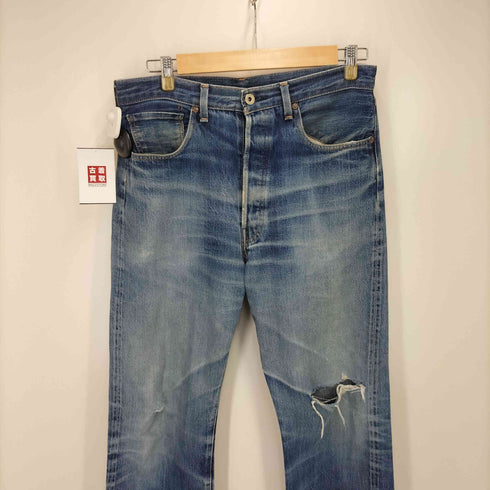 リーバイスヴィンテージクロージング Levis Vintage Clothing 00S 日本製 S501XX 44 大戦モデル ボタン裏J22刻印 ボタンフライ デニムパンツ 赤耳 脇割 04年製 メンズ W34 L36