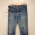 リーバイスヴィンテージクロージング Levis Vintage Clothing 00S 日本製 S501XX 44 大戦モデル ボタン裏J22刻印 ボタンフライ デニムパンツ 赤耳 脇割 04年製 メンズ W34 L36