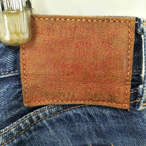 リーバイスヴィンテージクロージング Levis Vintage Clothing 00S 日本製 S501XX 44 大戦モデル ボタン裏J22刻印 ボタンフライ デニムパンツ 赤耳 脇割 04年製 メンズ W34 L36