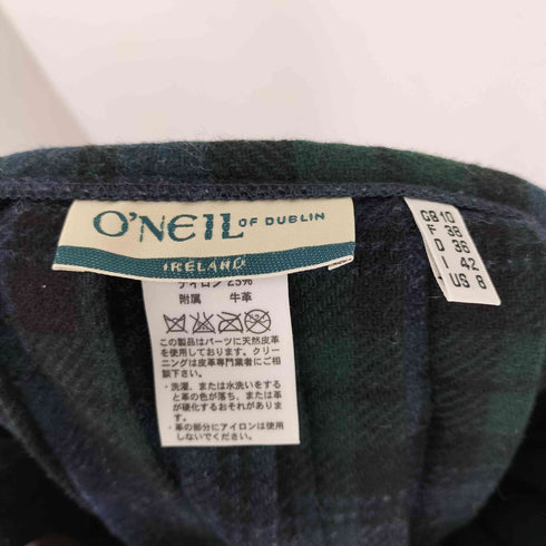 オニールオブダブリン ONEIL OF DUBLIN ウールチェック 巻きスカート レディース US 8