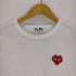 プレイコムデギャルソン PLAY COMME des GARCONS AD2023/4 ハートロゴS/S Tシャツ レディース JPN:M