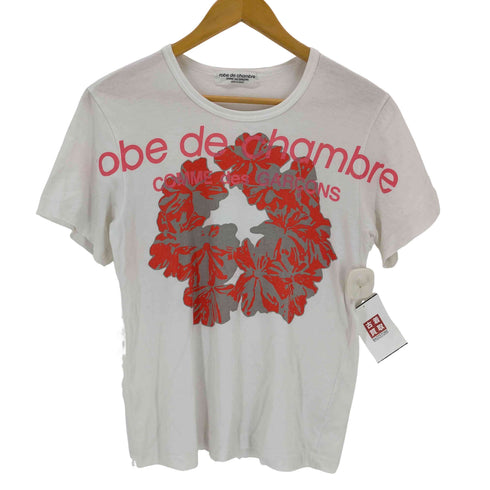 ローブドシャンブルコムデギャルソン robe de chambre COMME des GARCONS 90s グラフィックプリントS/S Tシャツ レディース