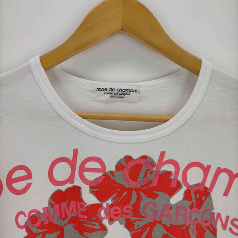 ローブドシャンブルコムデギャルソン robe de chambre COMME des GARCONS 90s グラフィックプリントS/S Tシャツ レディース