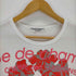 ローブドシャンブルコムデギャルソン robe de chambre COMME des GARCONS 90s グラフィックプリントS/S Tシャツ レディース