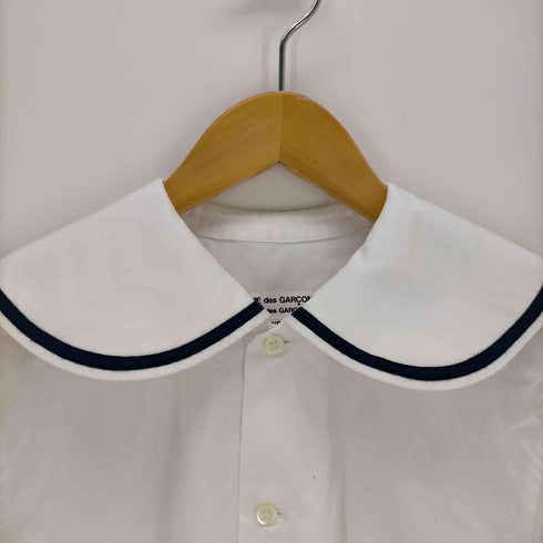 コムデギャルソンコムデギャルソン COMME des GARCONS COMME des GARCONS 15AW AD2015 セーラーカラーワンポケットシャツブラウス レディース JPN:XS