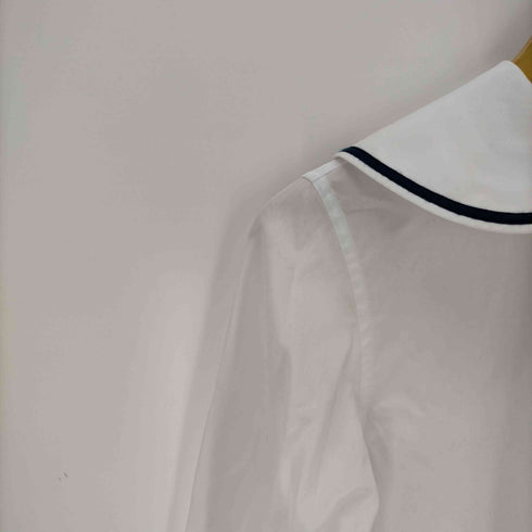 コムデギャルソンコムデギャルソン COMME des GARCONS COMME des GARCONS 15AW AD2015 セーラーカラーワンポケットシャツブラウス レディース JPN:XS