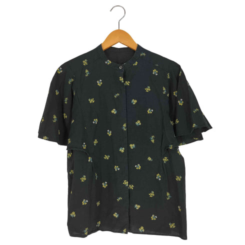 ビューティーアンドユースユナイテッドアローズ BEAUTY & YOUTH UNITED ARROWS ドット&フラワーフレアスリーブブラウス 2 ウォッシャブル レディース