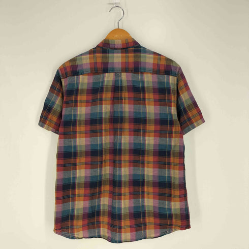 マーモット MARMOT CL PLAID H/S SHIRT シーエルプラッドハーフスリーブシャツ メンズ import:L