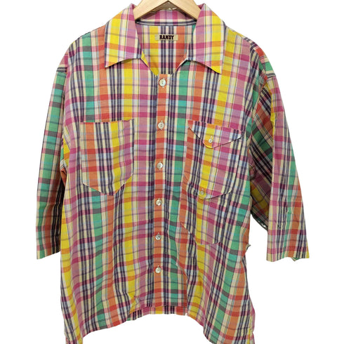 ランディ RANDY SURPRISAL BACK CUT SHIRT メンズ 2