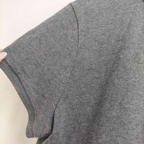 ポロラルフローレン POLO RALPH LAUREN SLIM FIT ロゴ刺繍 ポロシャツ レディース import:L