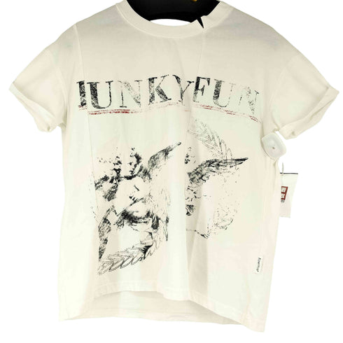 FUNKYFUN フロントプリント S/S Tシャツ レディース