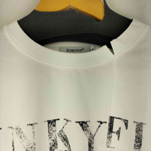 FUNKYFUN フロントプリント S/S Tシャツ レディース